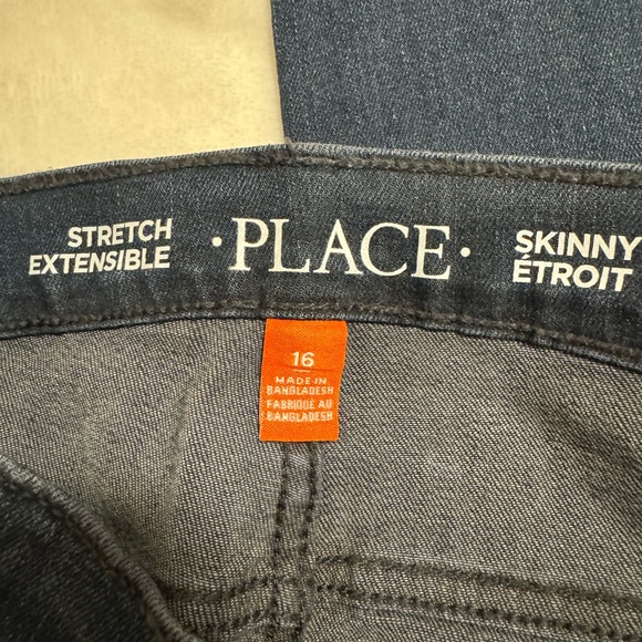 The Children’s Place brand skinny jeans Boys size 16 - Picture 4 of 5